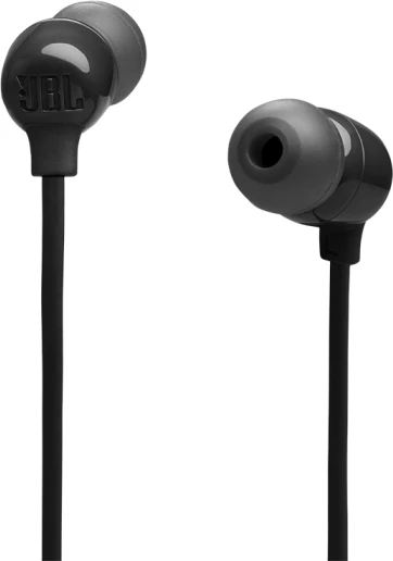 Kufje in-ear pa tela JBL Tune 135BT, Bluetooth 5.4, 25 orë bateri, IPX4, me mikrofon, zi