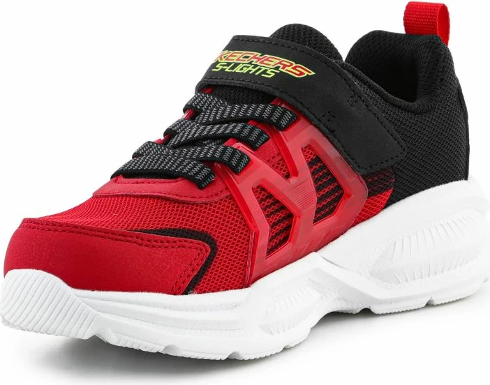 Atlete fëmijë Skechers, të kuqe dhe të zeza [Madhësia: 28.5]