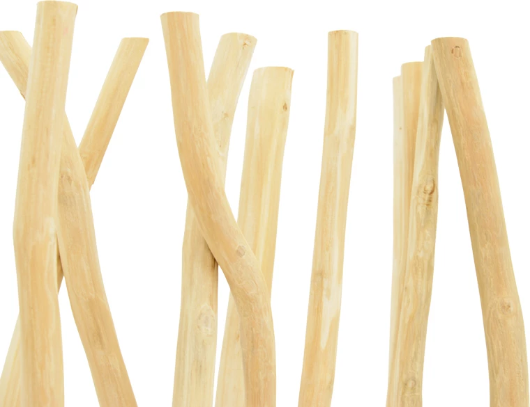 Ndarëse dhome dekorative Jati, dru tik natyral, 60x20x190cm