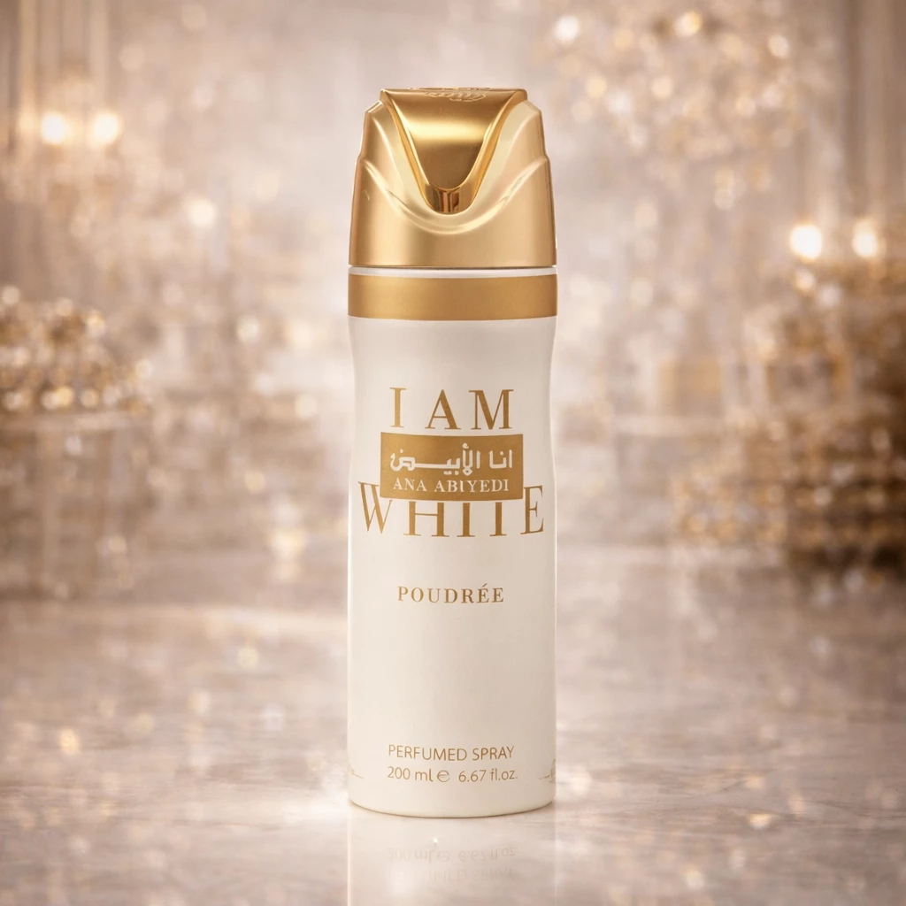 Lattafa Ana Abiyedh Poudrée Deodorant Spray 200ml
