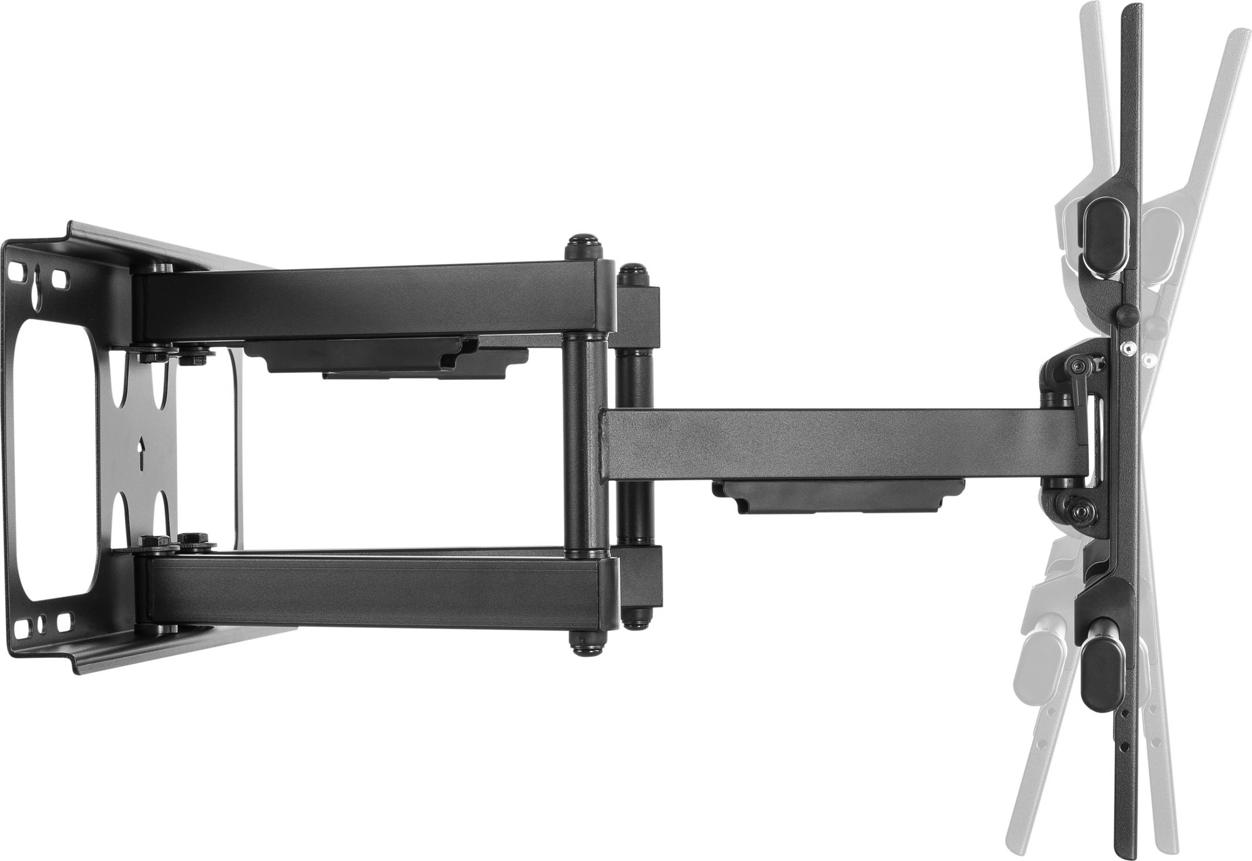 Mbajtëse muri TV EQUIP, 37"-90", e pjerrët dhe e rrotullueshme, VESA 200x200, 75 kg, e zezë
