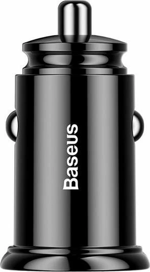 Karikues veture Baseus Circular CCALL-YD01, 2x USB-A, 30 W, 5.1 A, 12/24 V, fast charging, zi