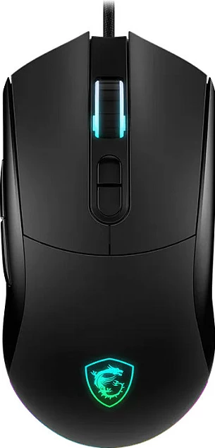 Maus gaming MSI Forge GM320, 12800 DPI, USB, i zi