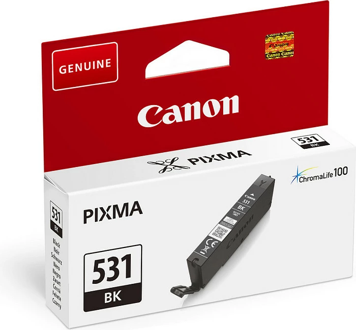 Kartrixh boje Canon CLI-531 BK (6118C001), original, 1 copë, e zezë
