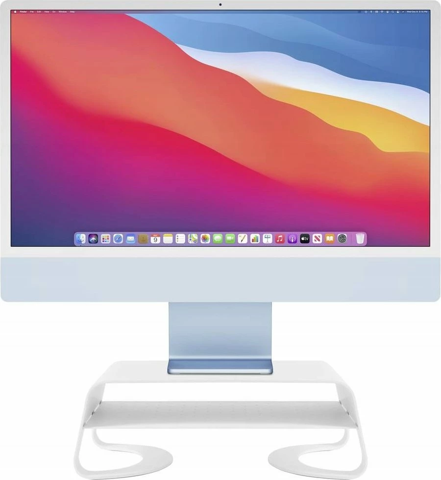 Mbajtës monitori Twelve South Curve Riser 12-2142, metal, 10.8 cm, i bardhë