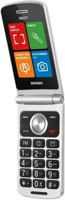Celular Brondi Maxy White DS, i bardhë