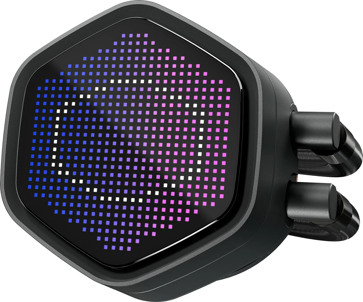 Ftohës procesori Cooler Master ML 240 Atmos II Pixel LED, AiO 240mm, 2x120mm PWM, RGB, i zi