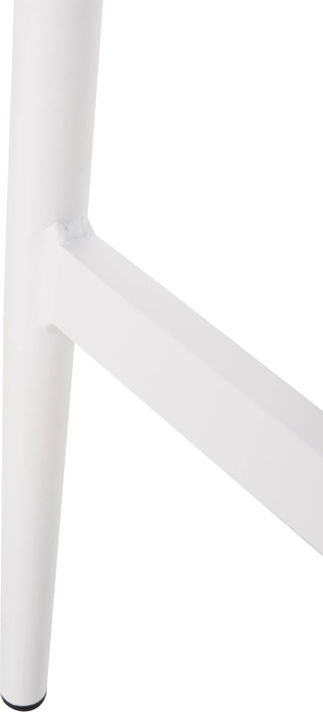Karrige për bar alumini GREGG FH5788.11, e bardhë-rërë bezhë sintetike, 55x57x106H cm