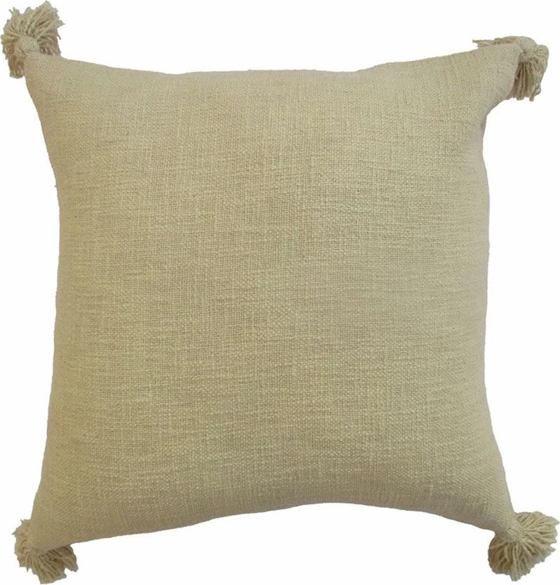 Jastëk dekorativ NIHAL, 45x45, material poliester, bezhë
