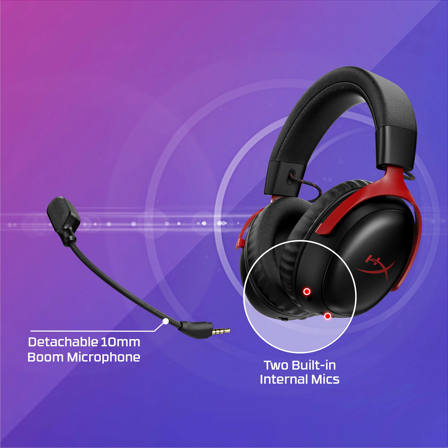 Kufje HyperX Cloud III S Wireless Gaming Headset, Bluetooth 5.3, 120h, të zeza