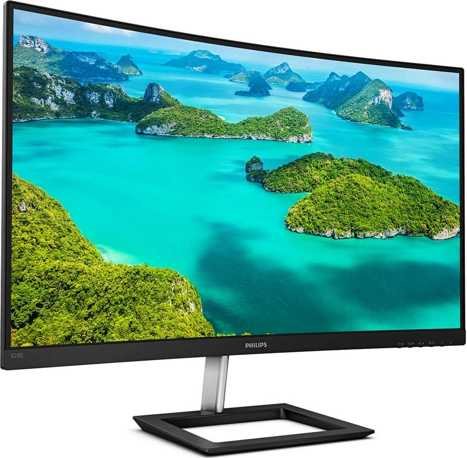 Monitor Philips E Line 328E1CA/00, 31.5", 4K Ultra HD, LCD, i zi