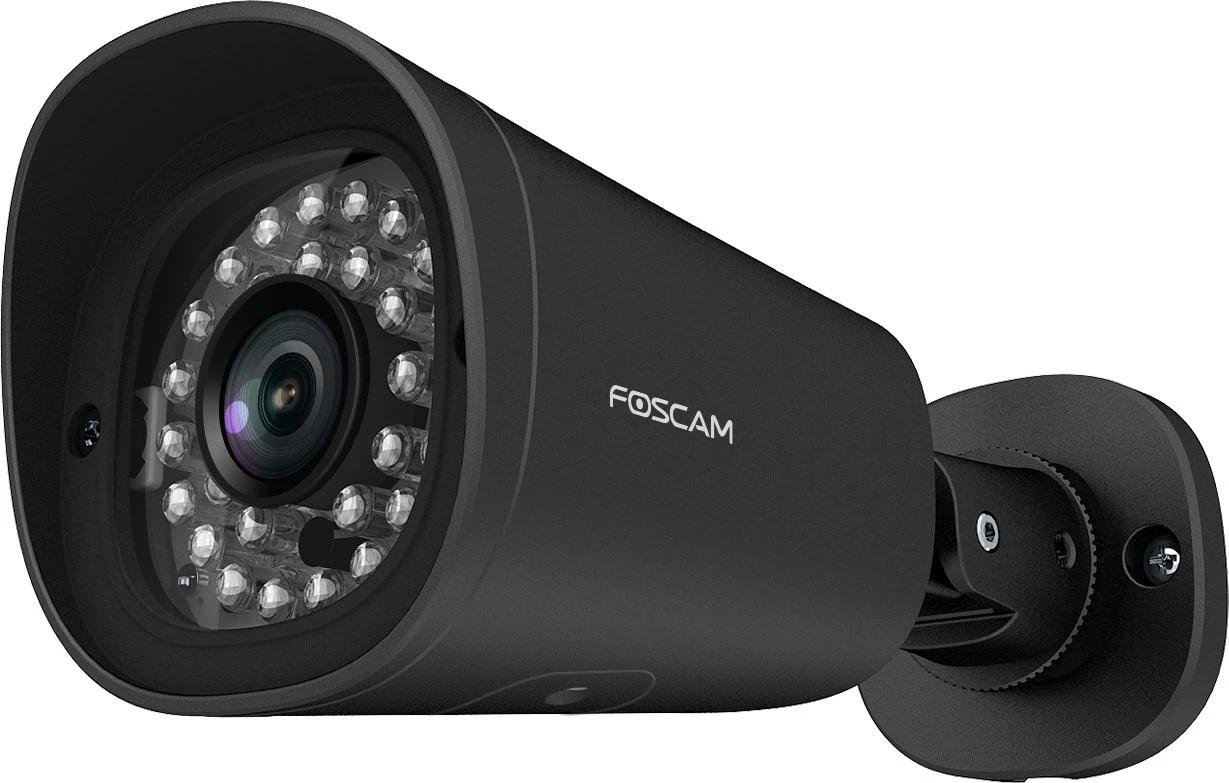 Kamerë sigurie IP Foscam G4EP-B, bullet, 2560 x 1440, për jashtë, e zezë