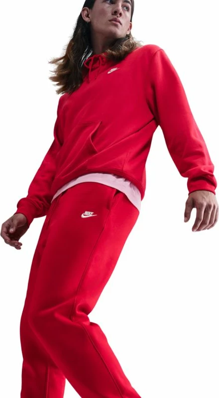 Pantallona sportive Nike Club BB Jogger meshkuj, të kuqe [Madhësia: XL]