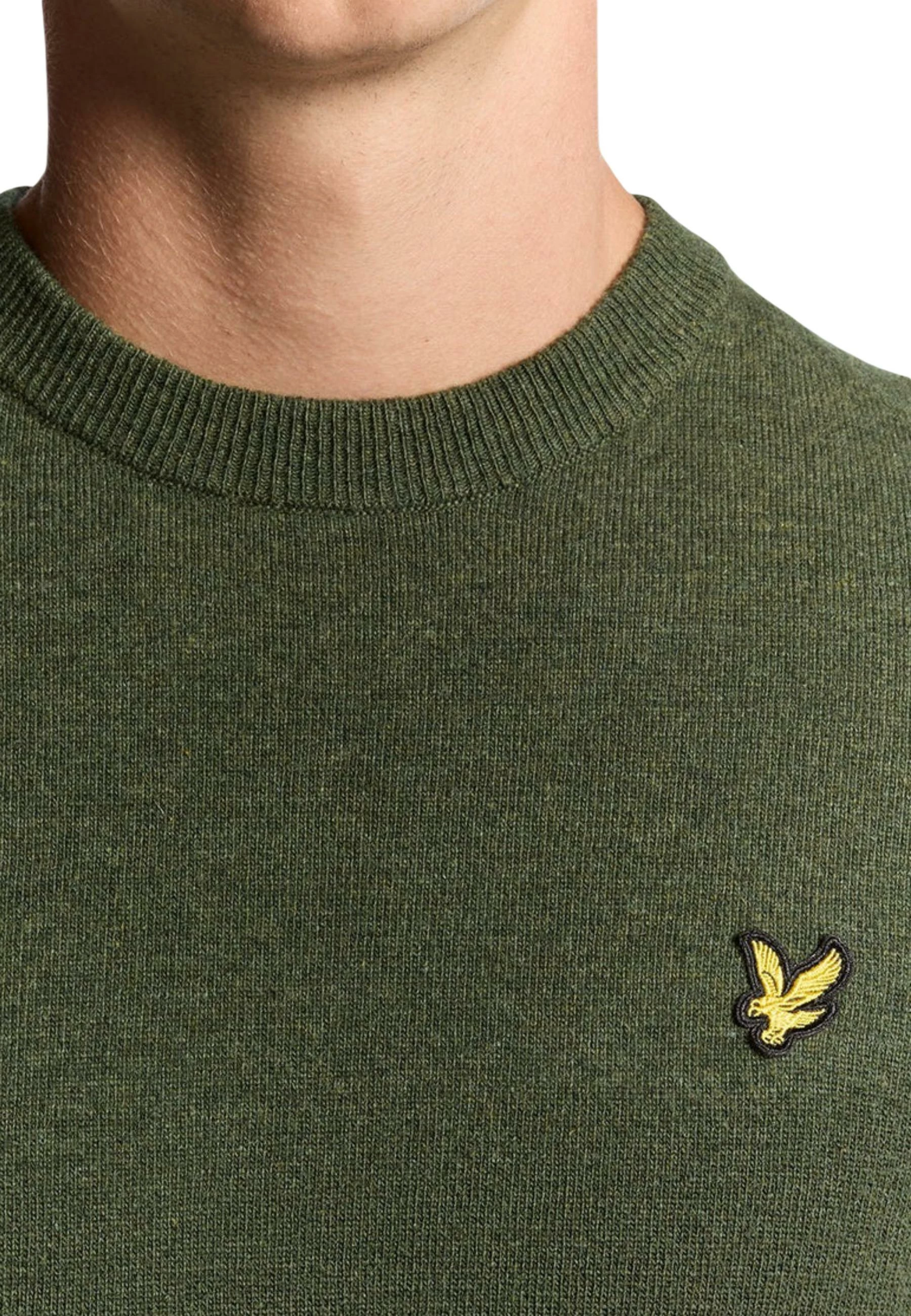 Xhemper për meshkuj Lyle & Scott KN2114VC, i gjelbër [Madhësia: XL]