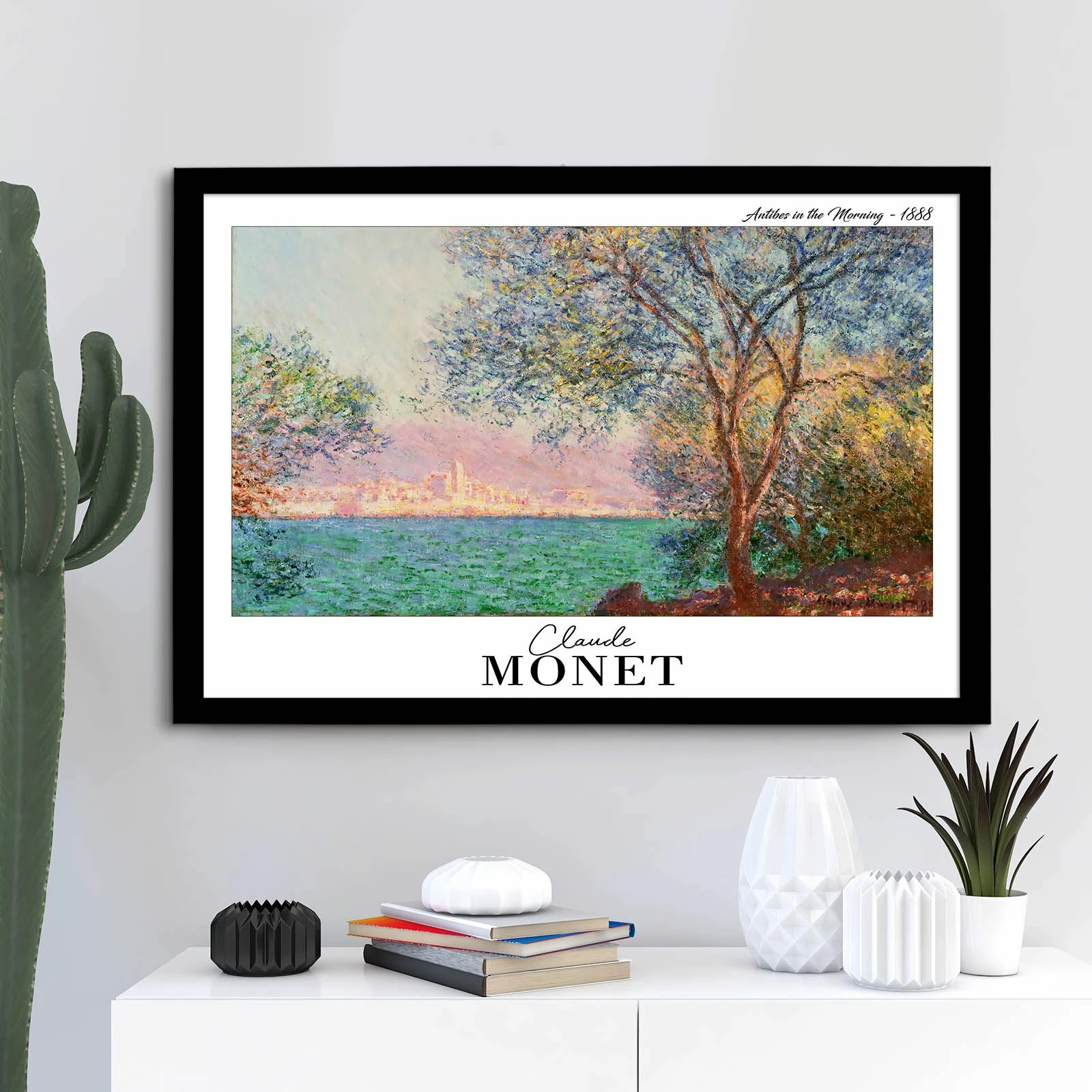 Pikturë dekorative me kornizë, Wallity, 4262SYHMONET-001, shumëngjyrëshe, 42x62cm