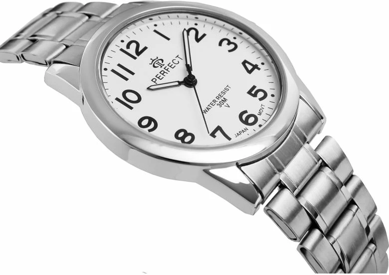 Orë dore për meshkuj PERFECT R50-01, e zezë