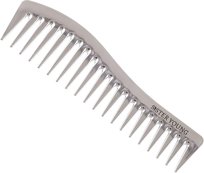 Krehër për stilim flokësh Sister Young Zuri për femra argjendtë, 1 copë