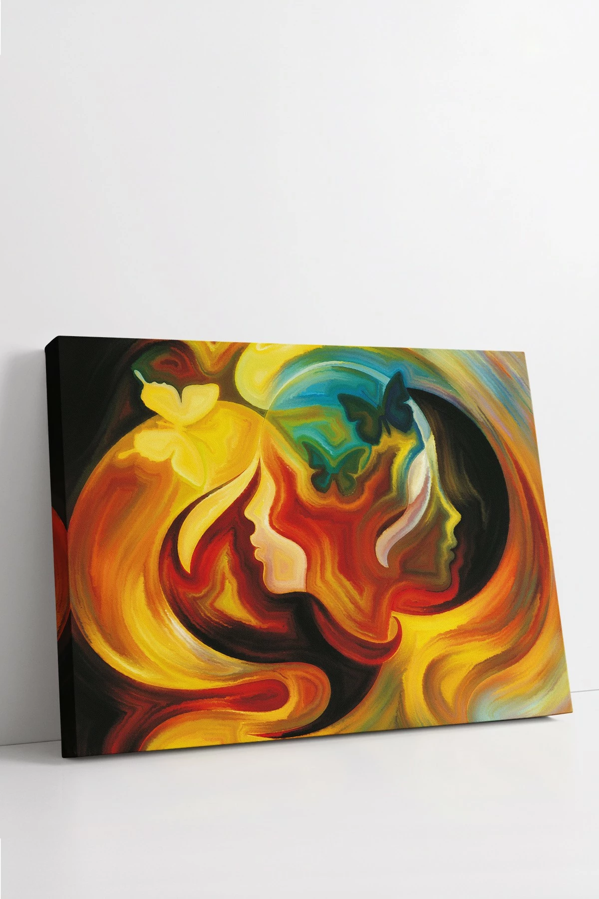 Pikturë dekorative në kanavacë, shumëngjyrëshe, Wallity, Ersyfdc96, 40x60cm