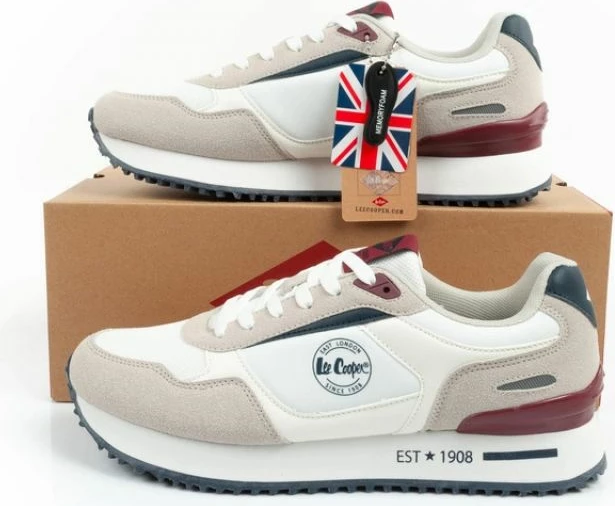 Atlete për meshkuj Lee Cooper, të bardha