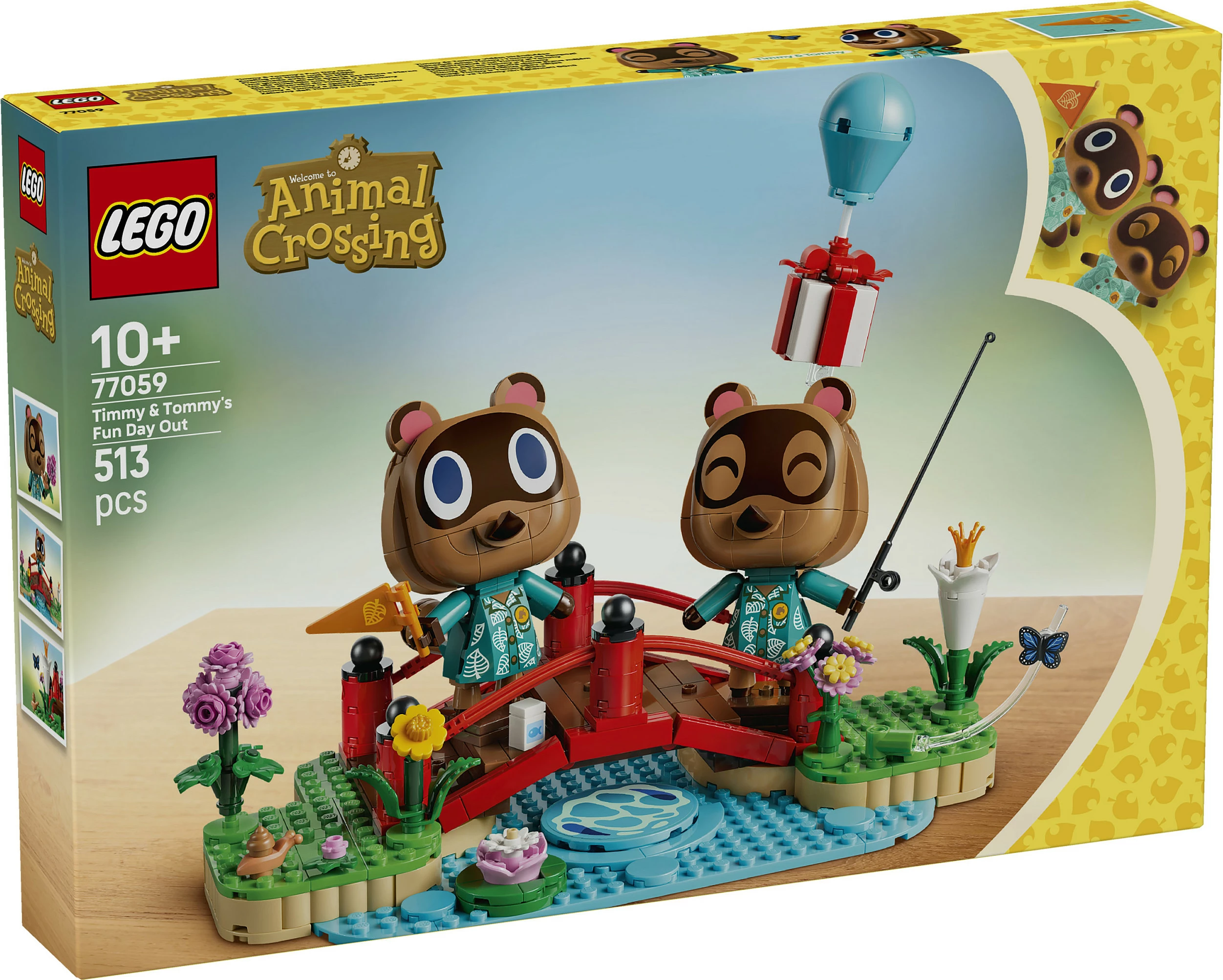 Set ndërtimi LEGO Animal Crossing 77059, 1234 pjesë, 10+, multikolor