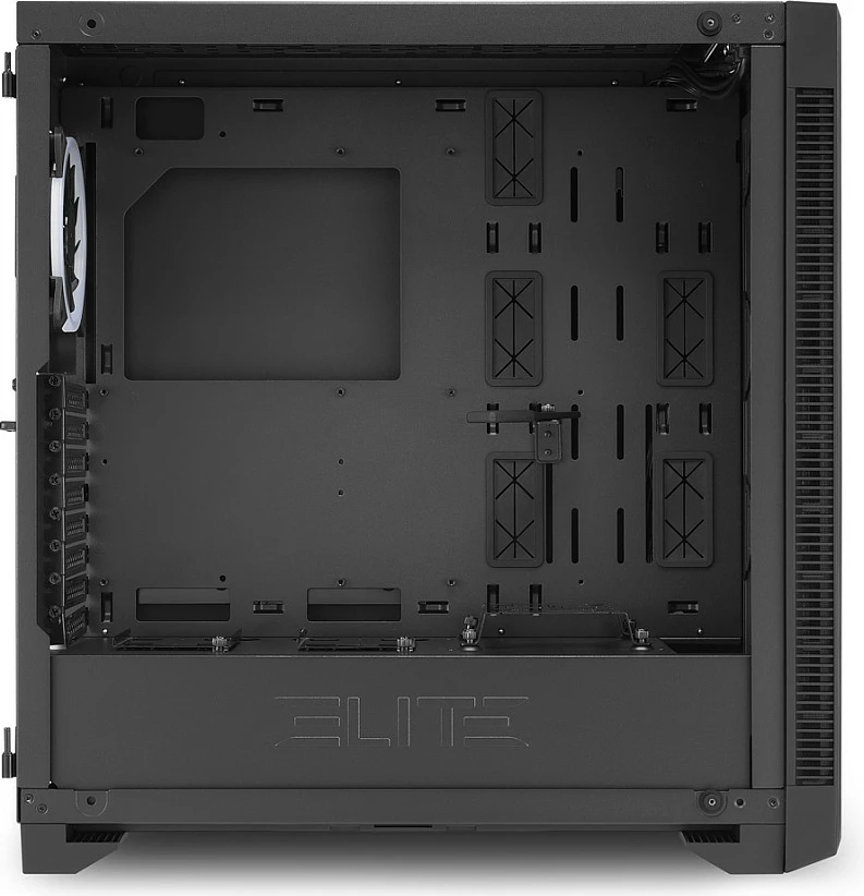 Kasë Sharkoon Elite Shark CA200M, ATX/E-ATX, xham, e zezë