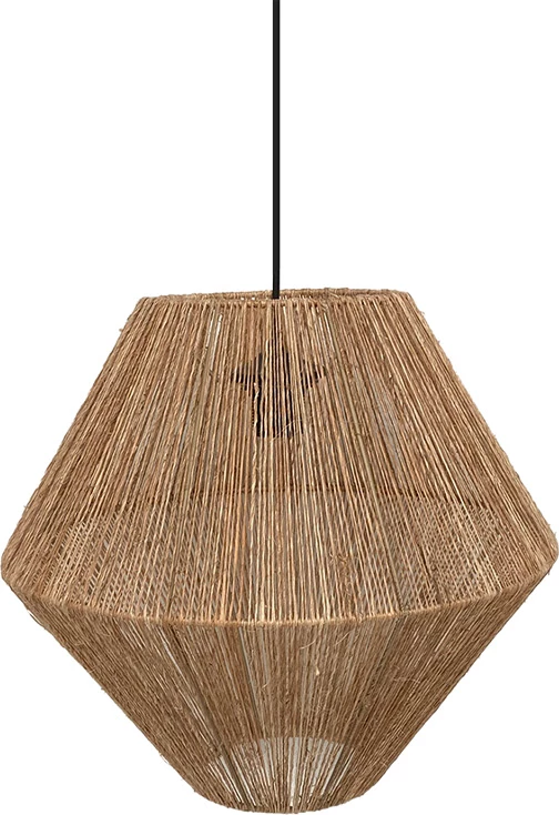 Llambë varëse JURI, 41x41x38cm, kashtë deti, natyrale