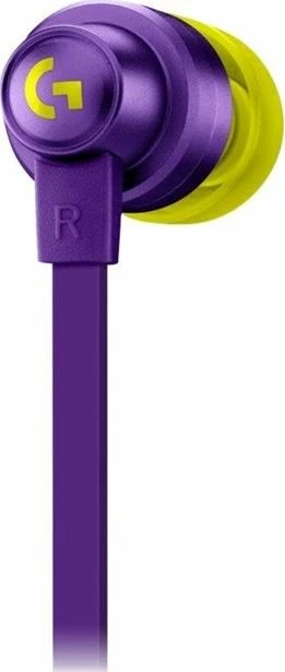 Kufje Logitech G333 981-000936 me kabllo, in-ear, 3.5mm + USB-C adapter, vjollcë