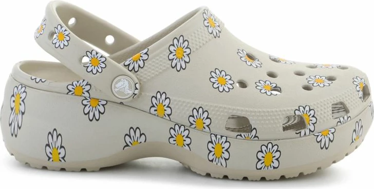 Atlete platforme femra Crocs Classic Platform Clog 212668-1WY, Floral Meteor