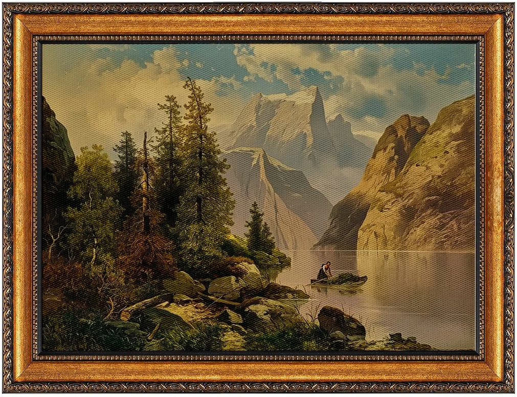 Pikturë dekorative në kanavacë me kornizë, shumëngjyrëshe, Wallity, ATCRCVCNVSMDL49 - 50x70cm