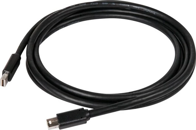 Kabllo Mini DisplayPort Club3D 1.4, 2m, 8K, e zezë