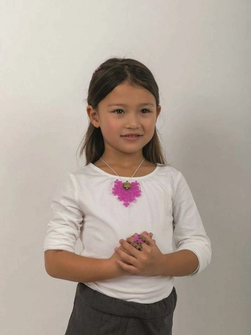 Set blloqe ndërtimi Plus Plus Mini Mix Glitter 500 copë, për bizhuteri, shumëngjyrëshe