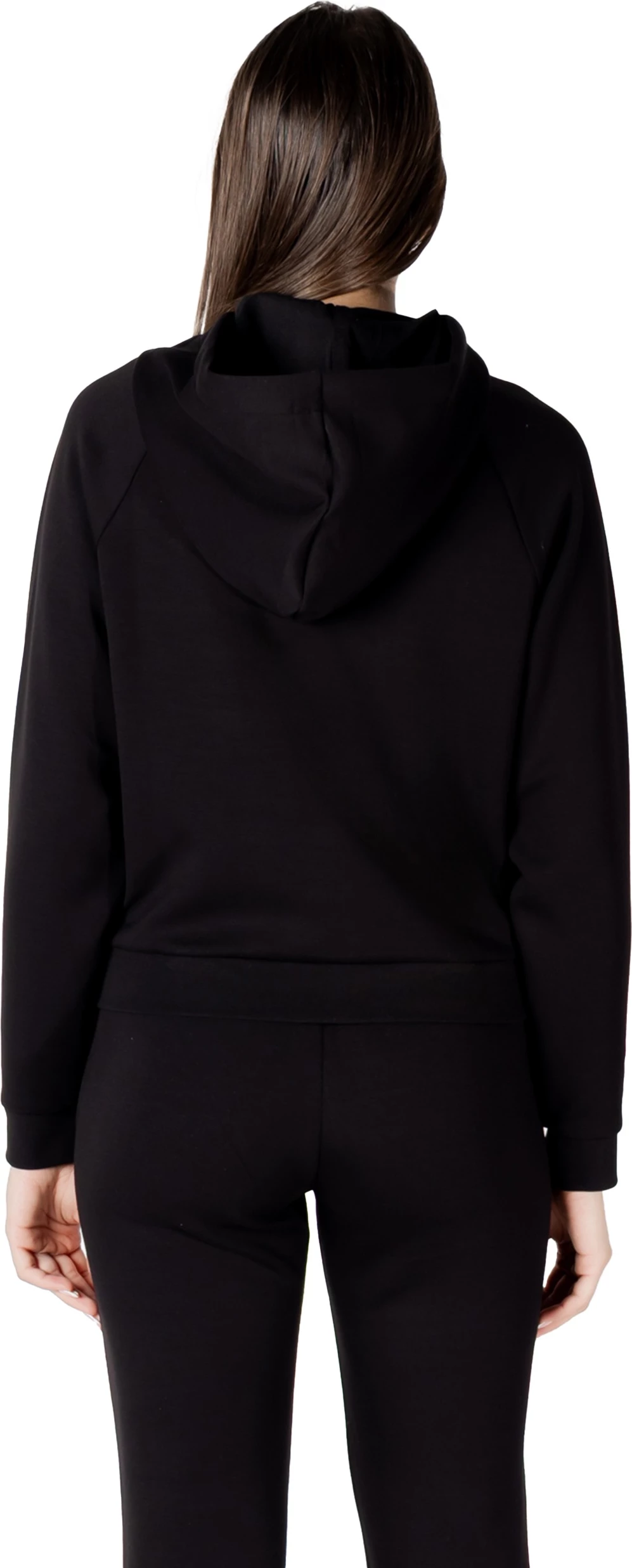Duks me kapuç për femra Armani Exchange XW000827 AF13397, i zi [Madhësia: M]