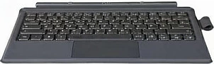 Tastierë Terra Type Cover për Pad 1262, me touchpad, layout FR, e zezë