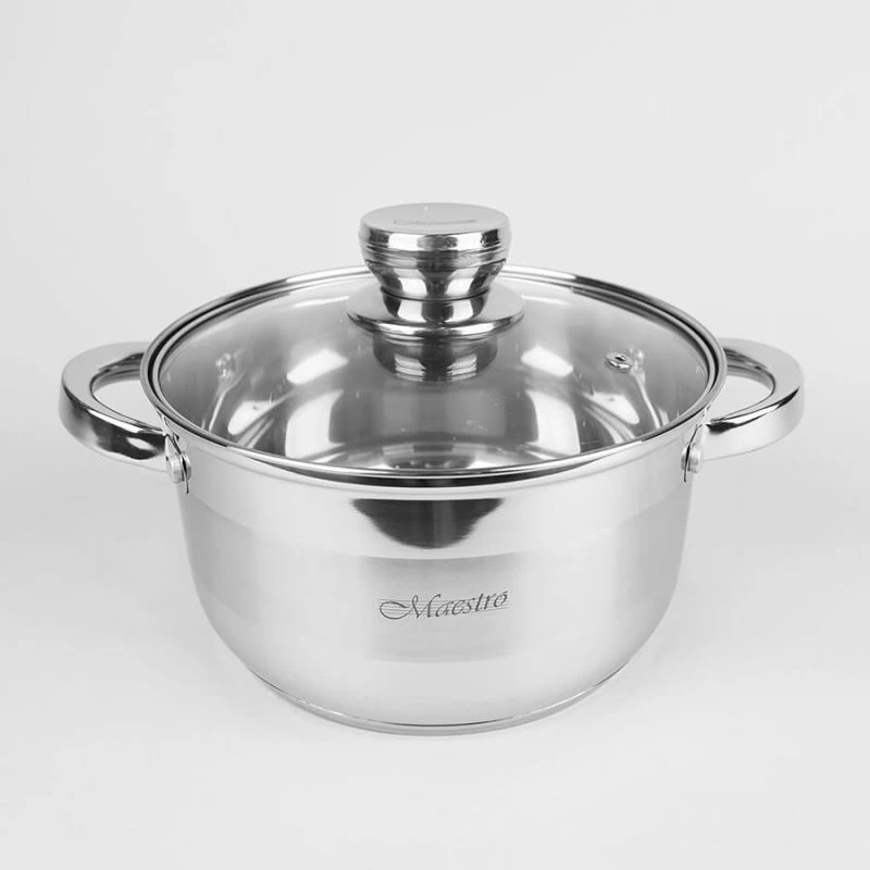 Set tenxhere MAESTRO MR-2220-10, 10 copë, inox