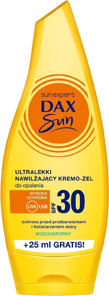 Krem-gel për diell për femra Dax Sun Ultralight Moisturizing SPF30, 175ml
