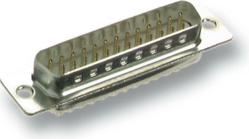 Konektor D-Sub EFB Elektronik EDS 37 LL/Z, 37-pin, gri