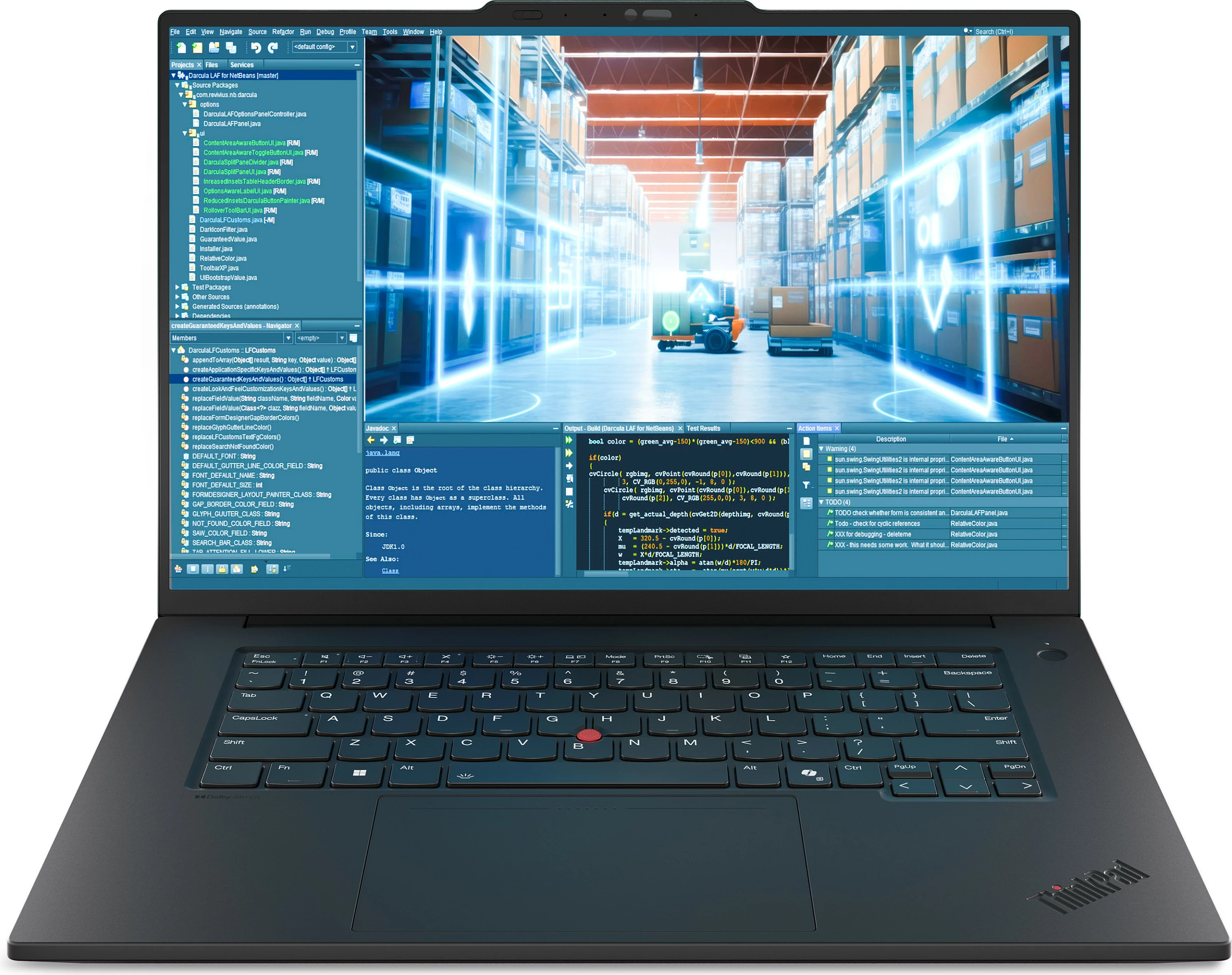 Laptop Lenovo ThinkPad P1 G8, Core Ultra 7 255H, 32GB RAM, 512GB SSD, RTX PRO 1000 8GB, Windows 11 Pro, i zi