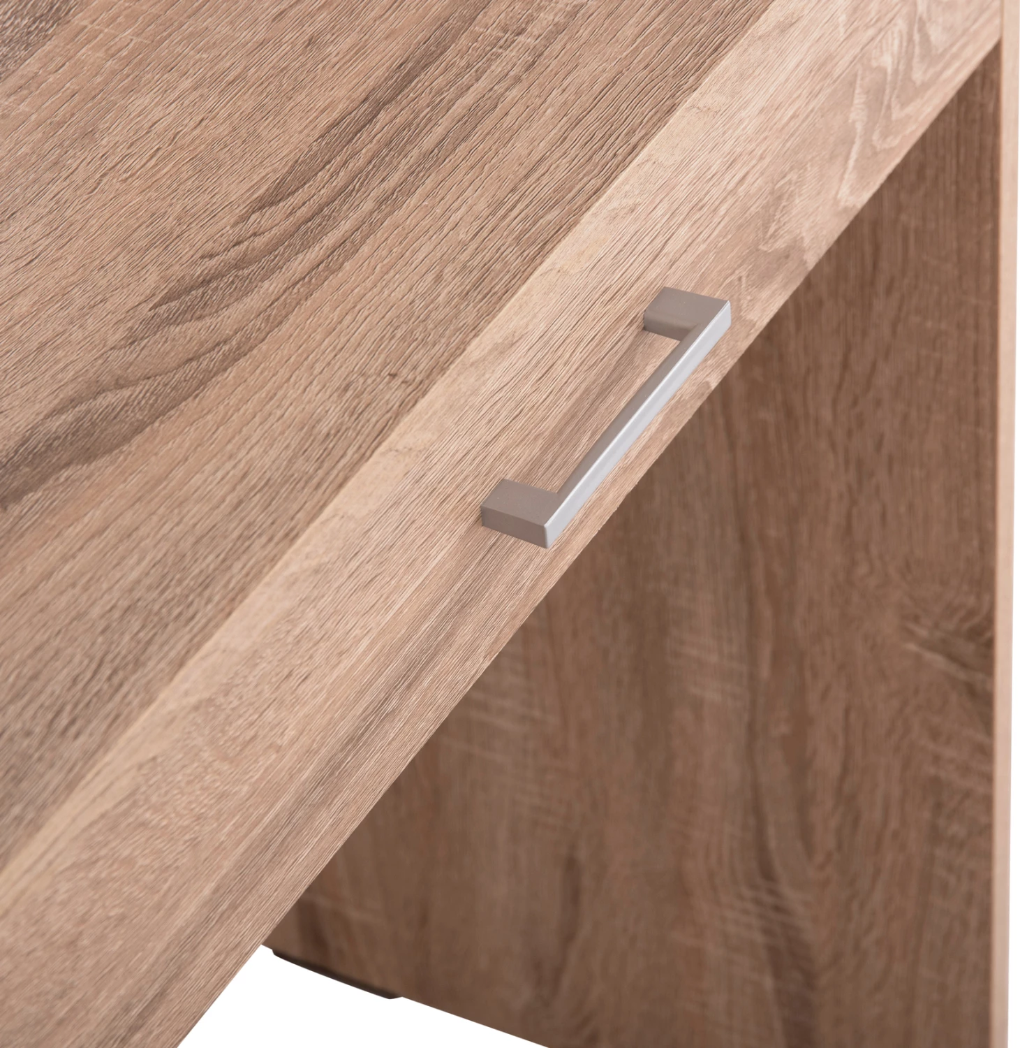 Set tavoline për grim me pasqyrë dhe karrige CRYSTEL FH9938.11 melaminë ngjyrë lisi Sonama 74x39x155H cm.