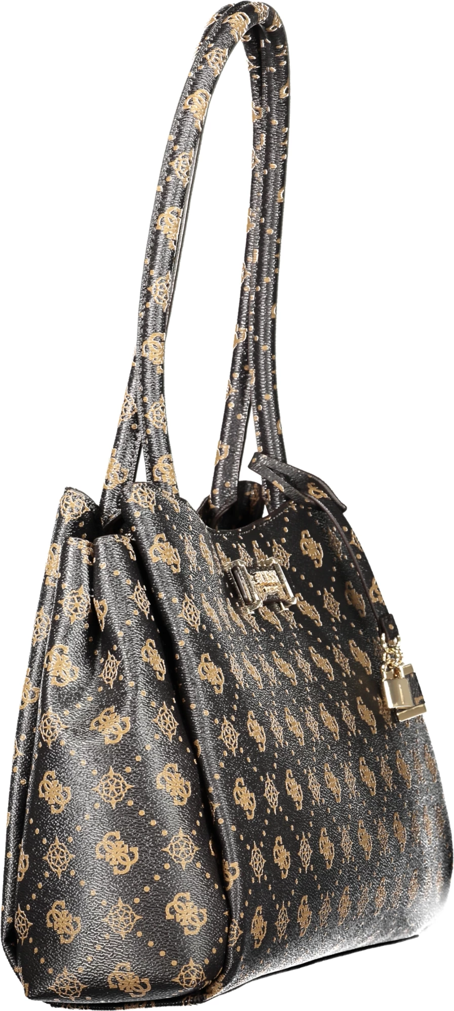 Çantë GUESS JEANS Carrie për femra, kafe