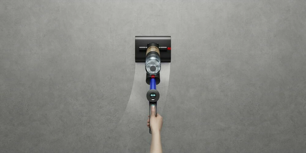 Fshesë me korrent Dyson Wash G1, Stick, Pa qese, 1 L, 0.8 L, E zezë, Blu