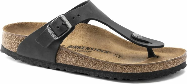 Flip-flops Birkenstock për meshkuj/femra, të zeza