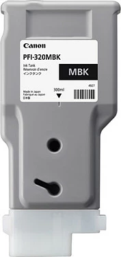Toner Canon PFI-320MBK, 300ml, matte black, pigment, për Canon TM