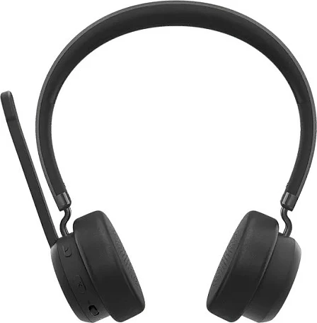 Kufje wireless Lenovo 4XD1Q30302, Bluetooth 5.3, mikrofon me reduktim zhurme, 60h, të zeza