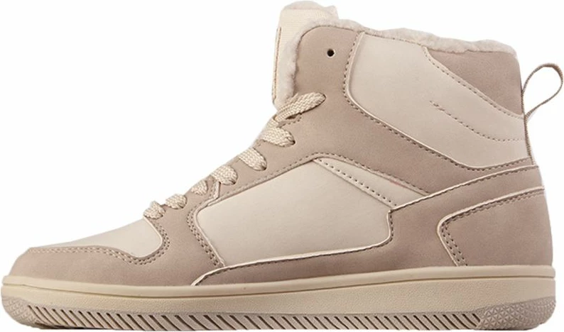 Çizme Kappa Lineup Fur për femra, ngjyrë krem