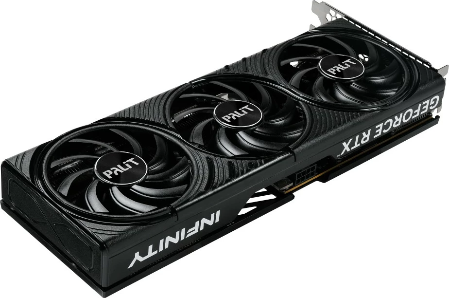 Kartelë grafike Palit RTX 5060 Infinity 3, 8GB GDDR7, 3 fan, e zezë