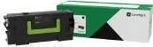 Toner Lexmark 58D2U0E, 55000 faqe, E zezë, 1 copë