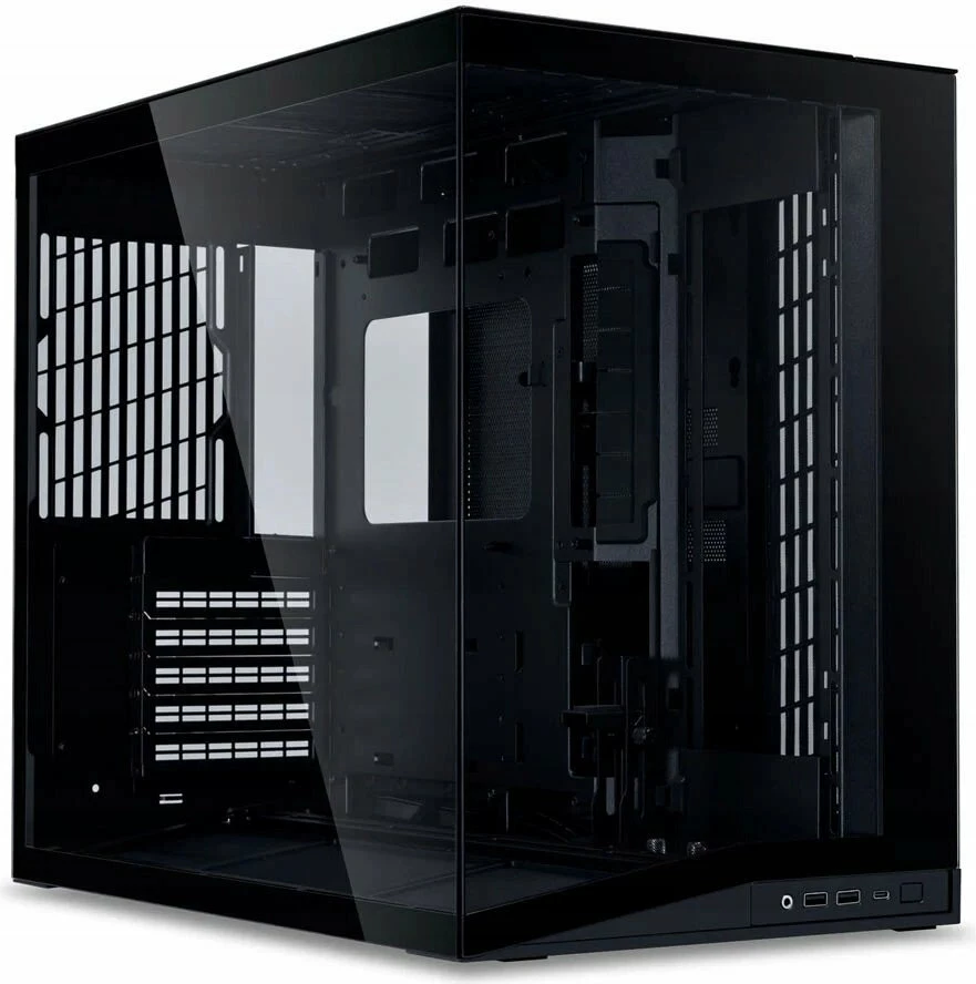 Kasë Lian Li O11 Dynamic Mini V2 O11DMIV2X, Mini Tower, Tempered Glass, ATX/mATX/Mini-ITX, e zezë