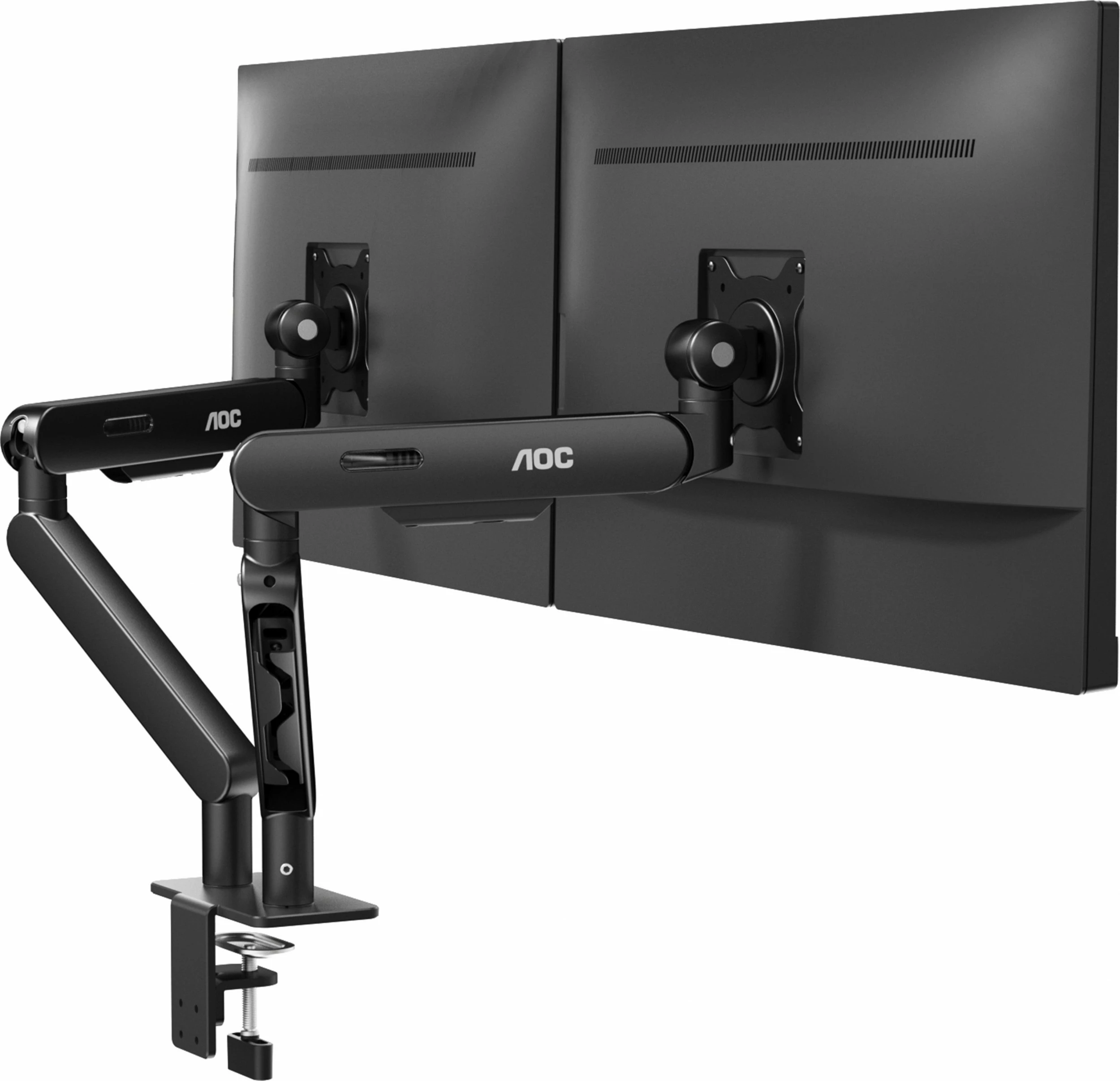 Mbajtëse tavoline për 2 monitorë AOC AM420B 17"-34", VESA 75x75/100x100, max 9 kg, e zezë