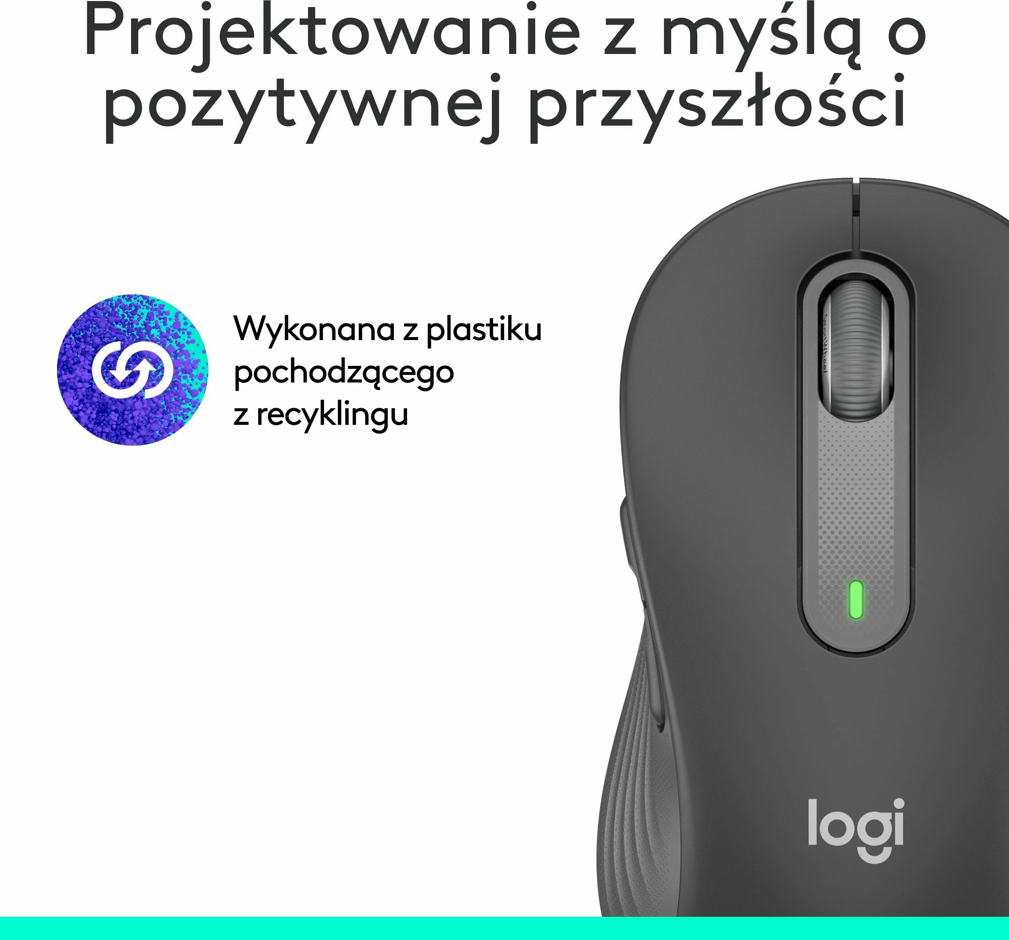 Maus Logitech Signature M650 (910-006253) 4000 DPI wireless Graphite