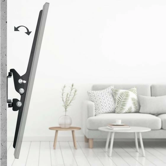 Mbajtëse muri për TV Hama Motion XL, VESA 800x400, për TV 37-75", e zezë